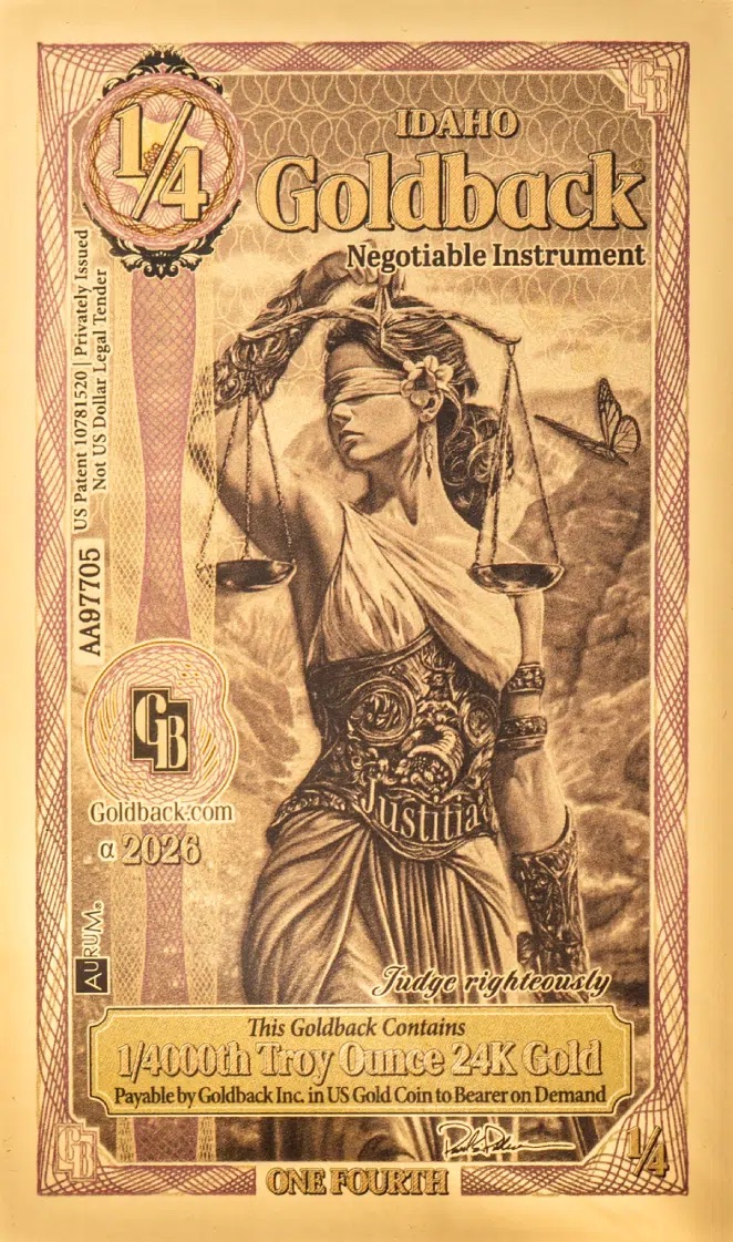 Goldback 1/4