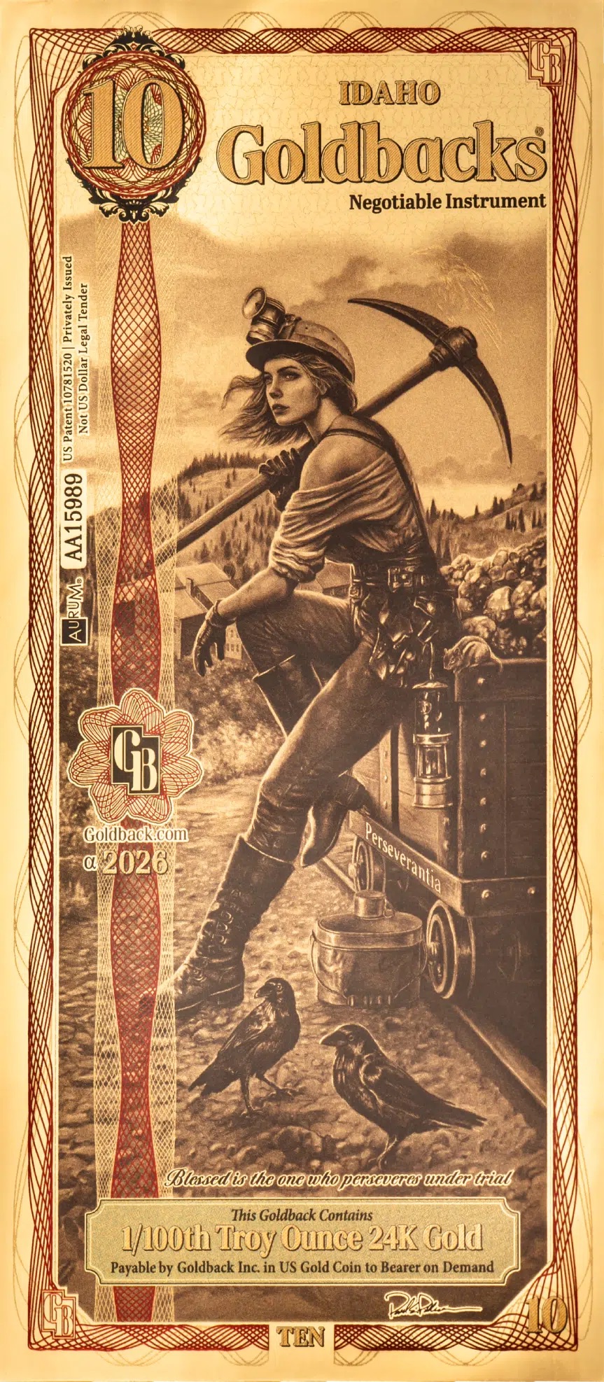 Goldback 10