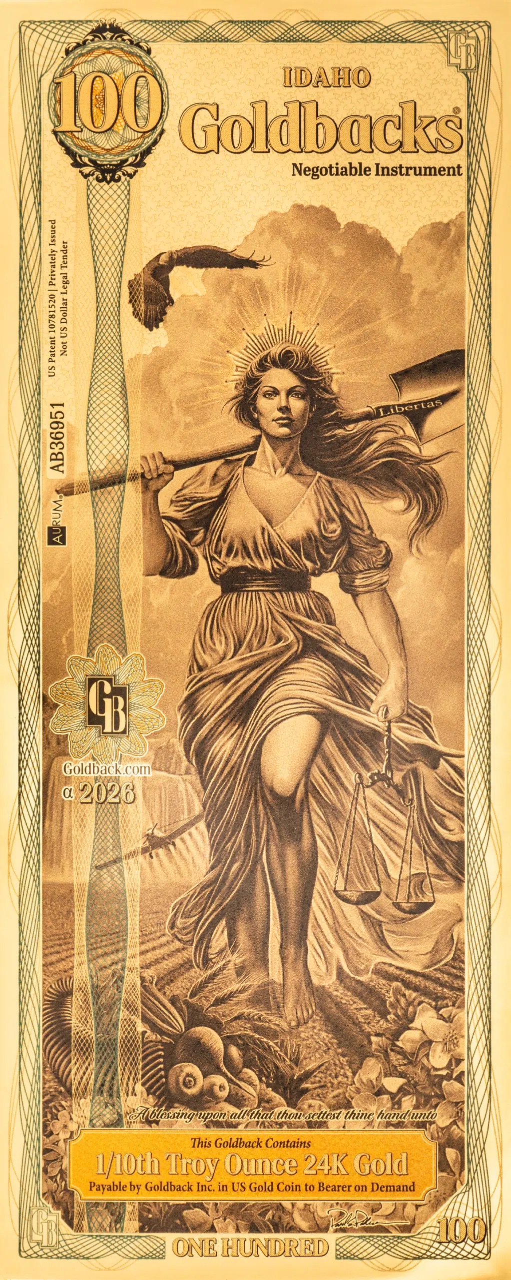 Goldback 100