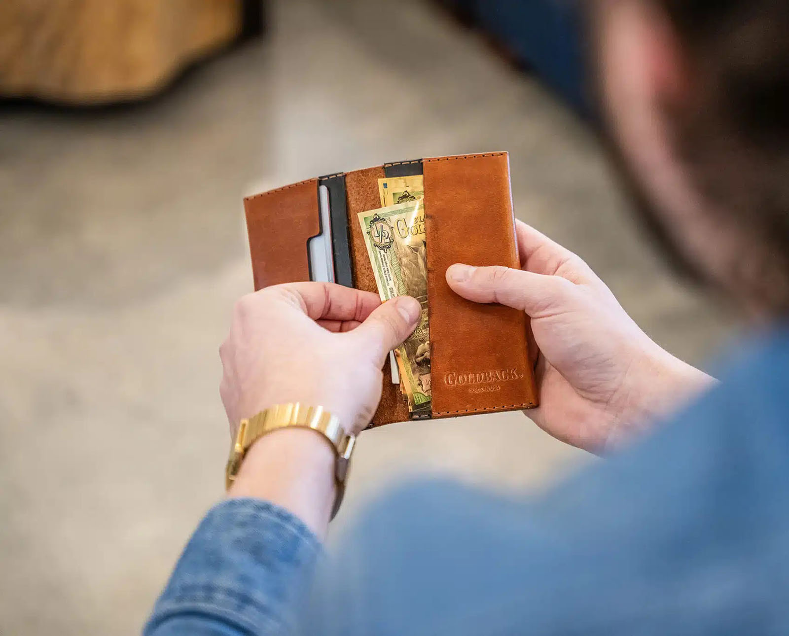 Goldbacks are a form of voluntary, spendable gold currency