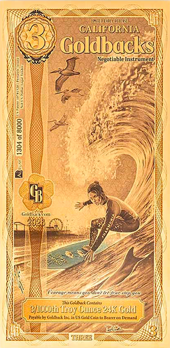 Goldback Series California