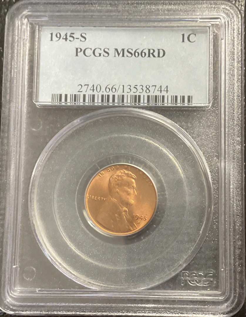 1945-S Lincoln Cent