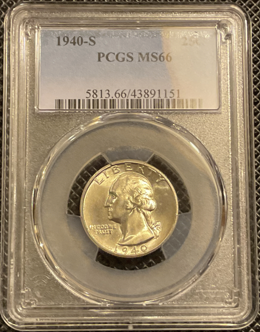 1940-S Washington Quarter