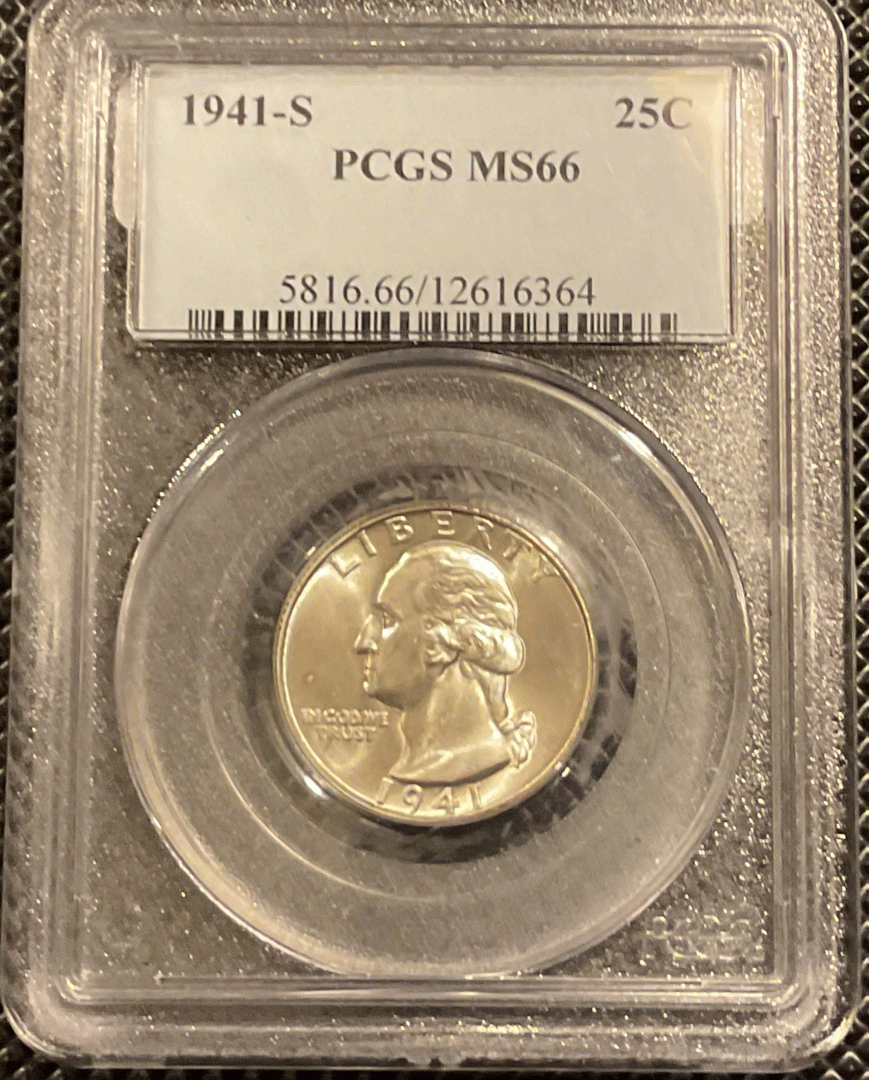 1941-S Washington Quarter