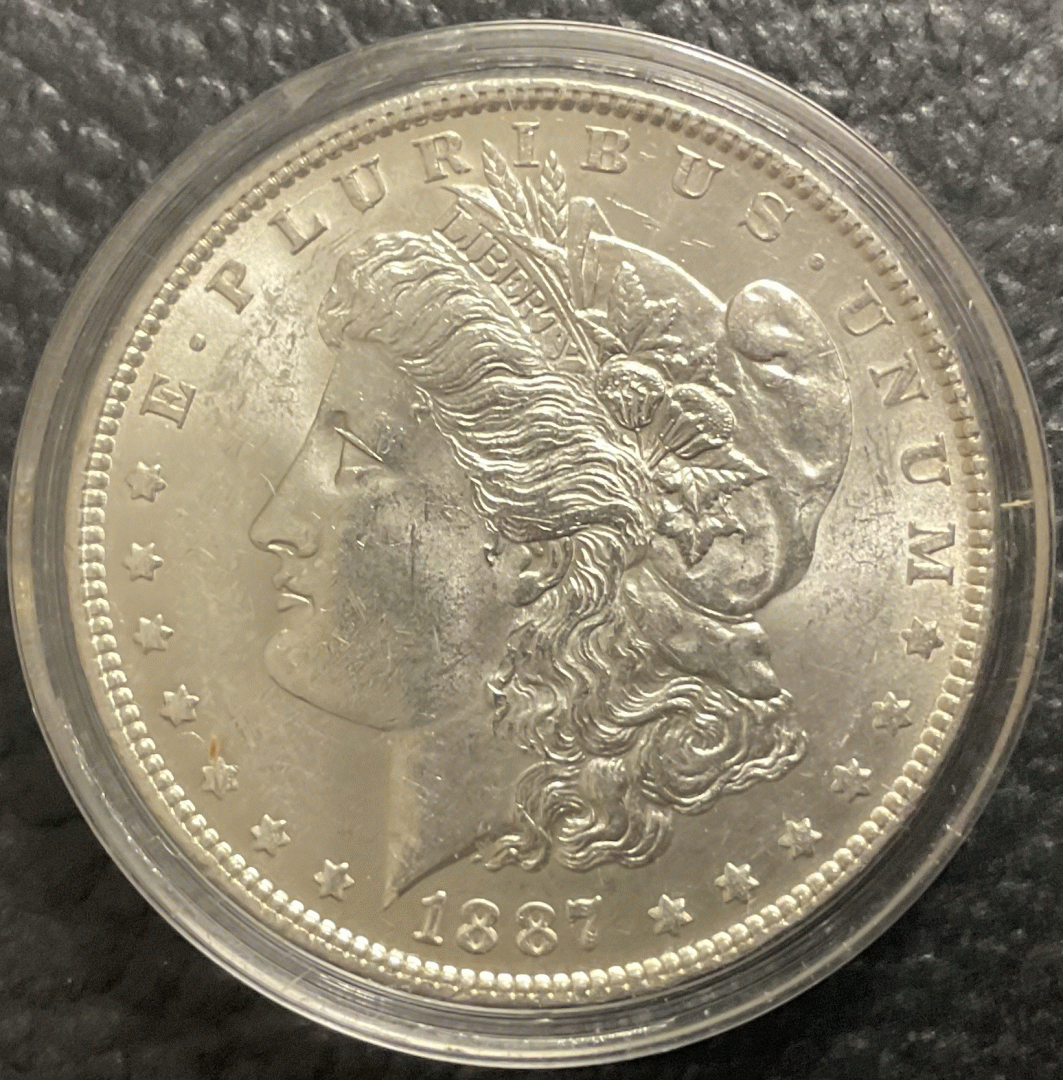 1887 Morgan Dollar