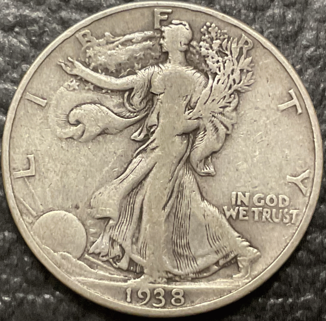 1938-D Walking Liberty Half